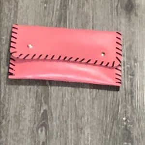Peach clutch
